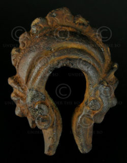 Khmer earring PT1C. Angkor period. Cambodia.