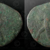 Kushan bronze coin C130A. Kushan Empire.