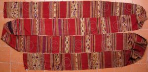 Laos silk weaving LA15. Sam Neua area, North-Eastern Laos.