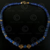 Necklace with lapis and gold 450