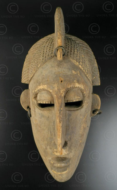 Masque Marka du Mali AF210. Culture Marka, Mali ou Niger, Afrique de l'ouest.