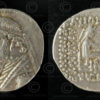 Parthian silver coin C315. Parthian Empire.