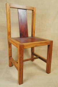 Modern Chinese chairs FVC8. Oakwood frame and jackwood back and seat.