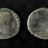 Monnaie Satrapes occidentaux argent C282. Kshatrapas occidentaux (Sind, Gujarat,
