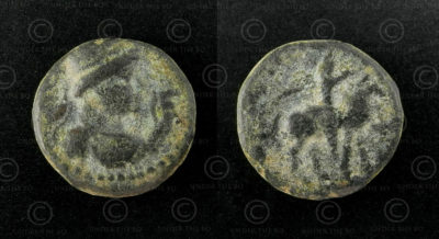 Monnaie kouchane bronze C262J. Empire Kouchan.