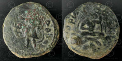 Monnaie kouchane bronze C256. Empire Kouchan.