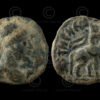 Monnaie kouchane C253E. Vima Takto (circa 80 - 100 ap. J-C). Empire Kouchan.