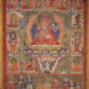 Newari Buddha Amitabha paubha or thangka, Nepal