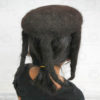 Yak hair cap TIB169. Arunachal Pradesh mountains, North-Eastern India.