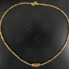 Orisha gold and rubies necklace 637. Designed by François Villaret.