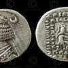 Parthian coin C293. Afghanistan.