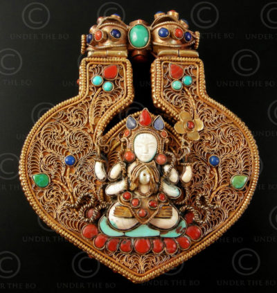 Pendentif Bouddha tibetain P160. Népal.