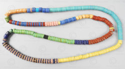 Perles troc vénitiennes BD153. Fabriquées à Murano, Venise et trouvées en Afriqu