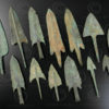 Pointes de fleches parthes bronze AFG90A. Royaume indo-parthe, trouvées en Afgha