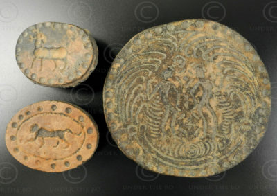 Pyu bone seals BU468F. Burma.