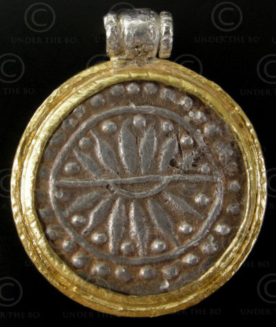 Pyu coin pendant P192. Pyu period, 6-8th century, Burma.