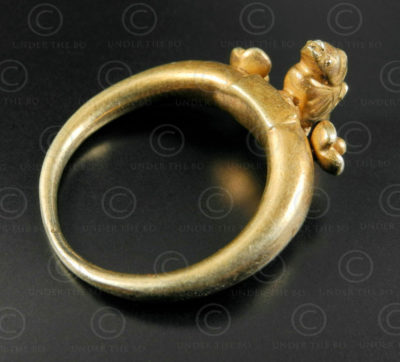 Pyu gold ring R296. Period of the Pyu city-states/Tircul of Burma.