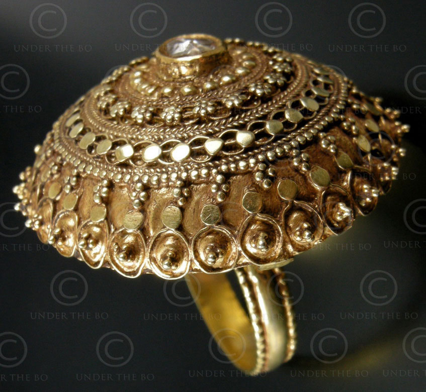 Adjustable Polki Gold Ring/ Indian Finger Ring/ Indian Ring/ Indian Jewelry/  Statement Ring / Antique Indian Gold Plated Finger Ring - Etsy