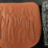 Bactrian schist seal SH76B. North Afghanistan, ancient Indo-Greek kingdom of Bac