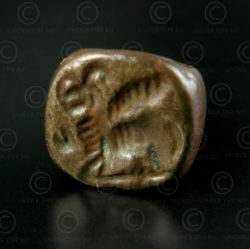 Sasanian copper seal SH66A. Northern Afghanistan. Sassanid empire.