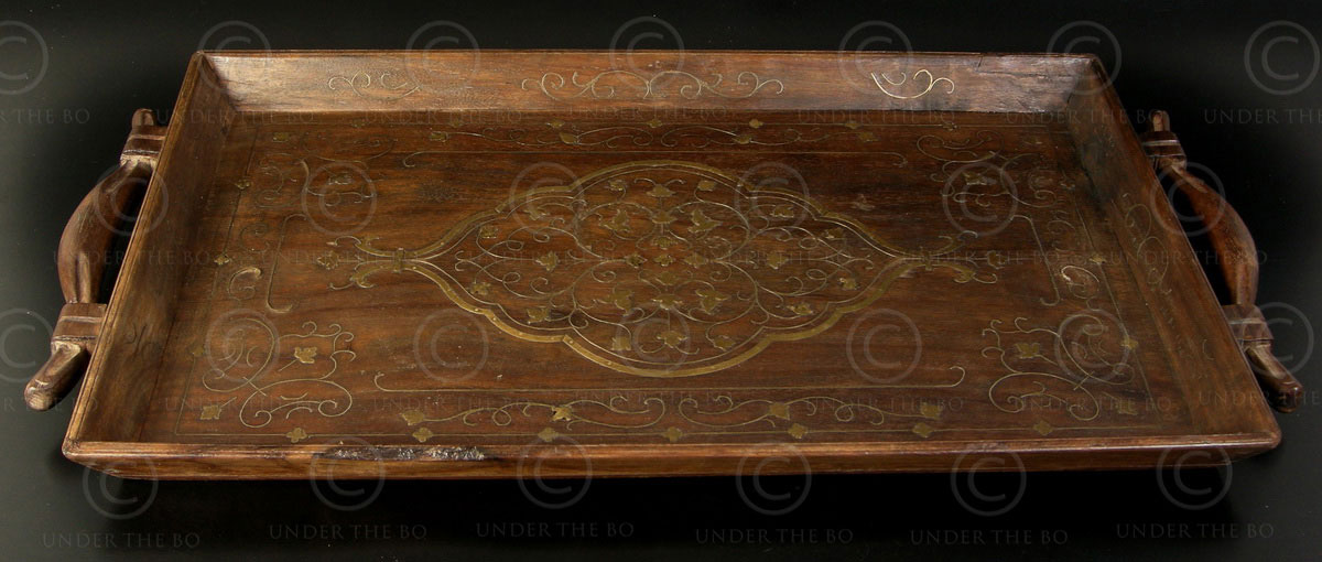 bronze serving tray