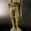 Sivagami debout bronze 09KB4B. Style de la période des Cholas. Tamil Nadu, Inde