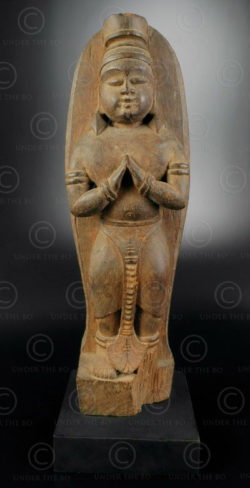 Statue Inde du sud IN62. Région du Kérala, Inde du sud.