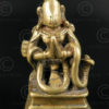 Statuette Garuda agenouille 16P46. Etat du Maharashtra, Inde du sud.