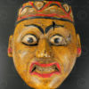 Surakarta topeng mask ID80. Surakarta (Solo) region, Central Java island, Indone