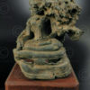 Religious bronze miscast T377. Chiang Saen style, Lanna kingdom, northern Thaila