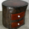 Trunk with drawers FV128. Hollowed out trunk of rain tree. Under the Bo workshop