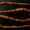 Tubular cornelian beads SH62. Bactria, Afghanistan.