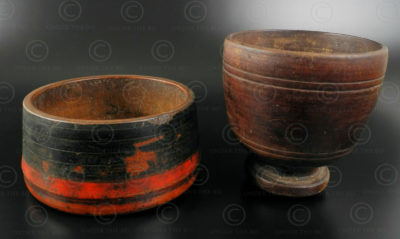 Wooden bowls SW80A. Punjab and Sway valley, Pakistan.