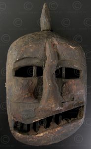 Yao Taoist mask LT3. Northern Laos or Southern China. Early 20th century.