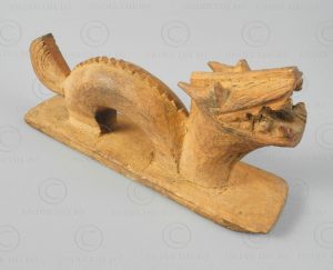 Yao dragon-dog stamp YA86. Kim Mun Lantien Yao minority, Laos/Vietnam/South Chin