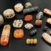 Varied ancient Asian beads BD158. Burma, Afghanistan and Indus valley.