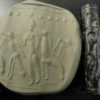 Bactrian schist seal 13SH20B. North Afghanistan, ancient kingdom of Bactria.