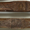 Thai beams T4. Two teak wood beams from a temple. Lanna, Northern Thailand. 19th