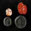 Sassanian seals BD40D, cornelian, Afghanistan. Sassanian empire