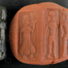 Bactrian schist seal SH76A. North Afghanistan, ancient Indo-Greek kingdom of Bac