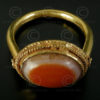 Bague agate oeil R219. Afghanistan.