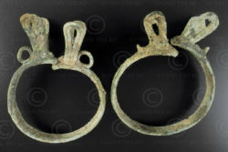 Bracelets bronze Ban Chiang T375. Région de Ban Chiang, district de Nong Han, no