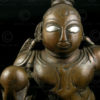 Dancing Gopal A158. Bronze, with silver eyes. Maharashtra, India
