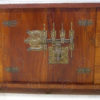 Colonial sideboard FV8 Jackwood, antique Indian iron lock.