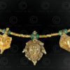 Indian ethnic gold necklace 634. Designed by François Villaret.