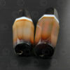 Faceted banded agate beads BD277. Sourced in Afghanistan.