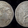Monnaie indo-grecque C295. Drachme d'argent d'Euthydemus I. Bactriane.