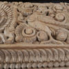 Indian carved lintel. LT18B. Tamil Nadu,, Southern India.