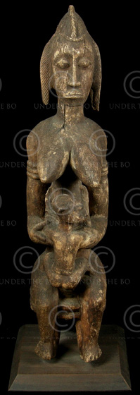 Statue Africaine Bambara Y33. Mali.