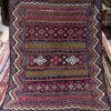 Baluch sumak Z139 Wool and cotton sumak (very thick and thightly woven), nomadic